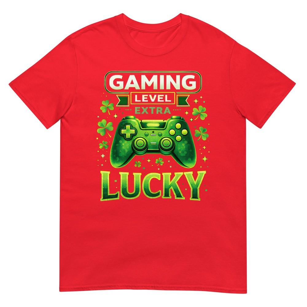 Video Games Gaming Gamer St Patricks Day For Boys Kids Youth TShirt S