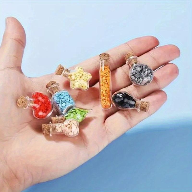 10/20/50Pcs Drifting Wish And Mini Magic Bottle Diy Dollhouse Decorative Model Festival Decor Accessories With Stopper