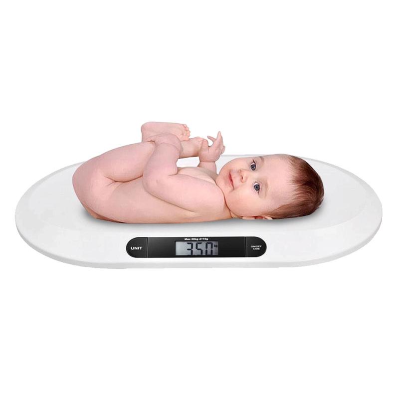 Digital Baby and Pet Scale – 20kg Capacity Newborn and Mother Scale