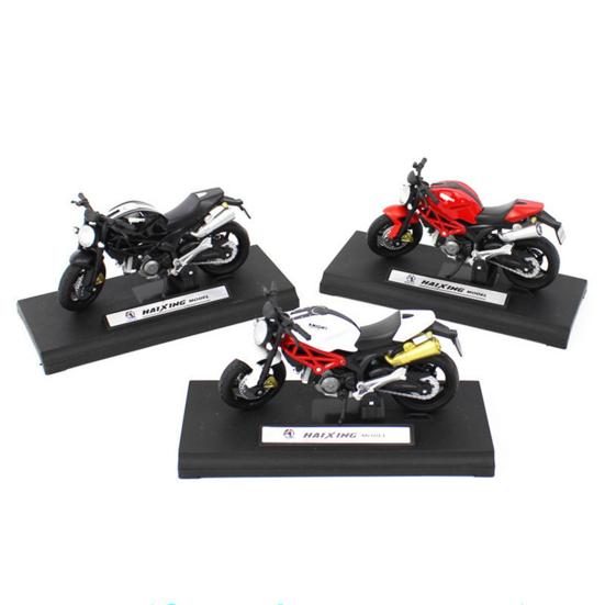 1:18 realistische Motorrad-Modellspielzeuge mit stabiler Basis, Druckguss-Motorrad-Desktop-Ornament, Kuchendekoration, für Kinder und Jungen, Enthusiasten, Sammlergeschenk