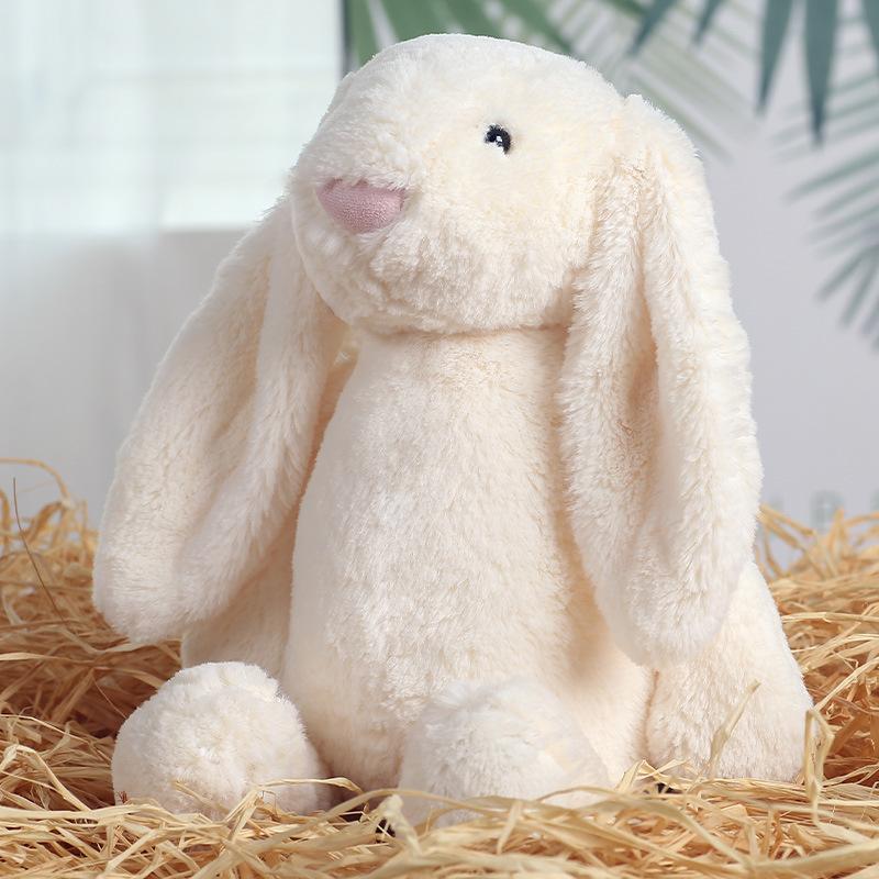Rabbit Doll Doll Shy Rabbit Doll Lop-eared Rabbit Plush Toy Birthday Gift Doll