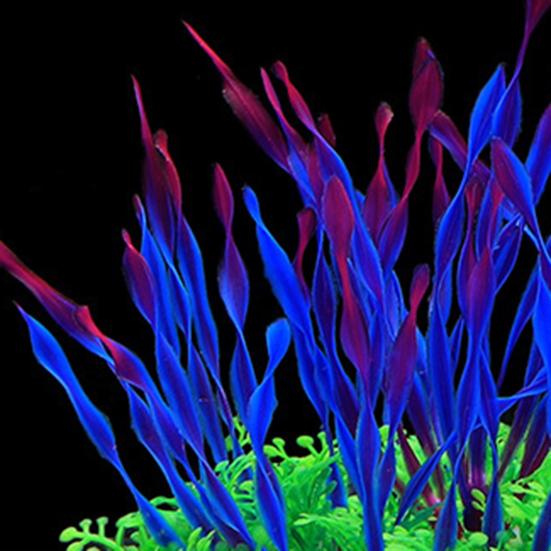 Water Plants Artificial Aquariums Decoration Plastic Fake Water Grass Accessories for Party