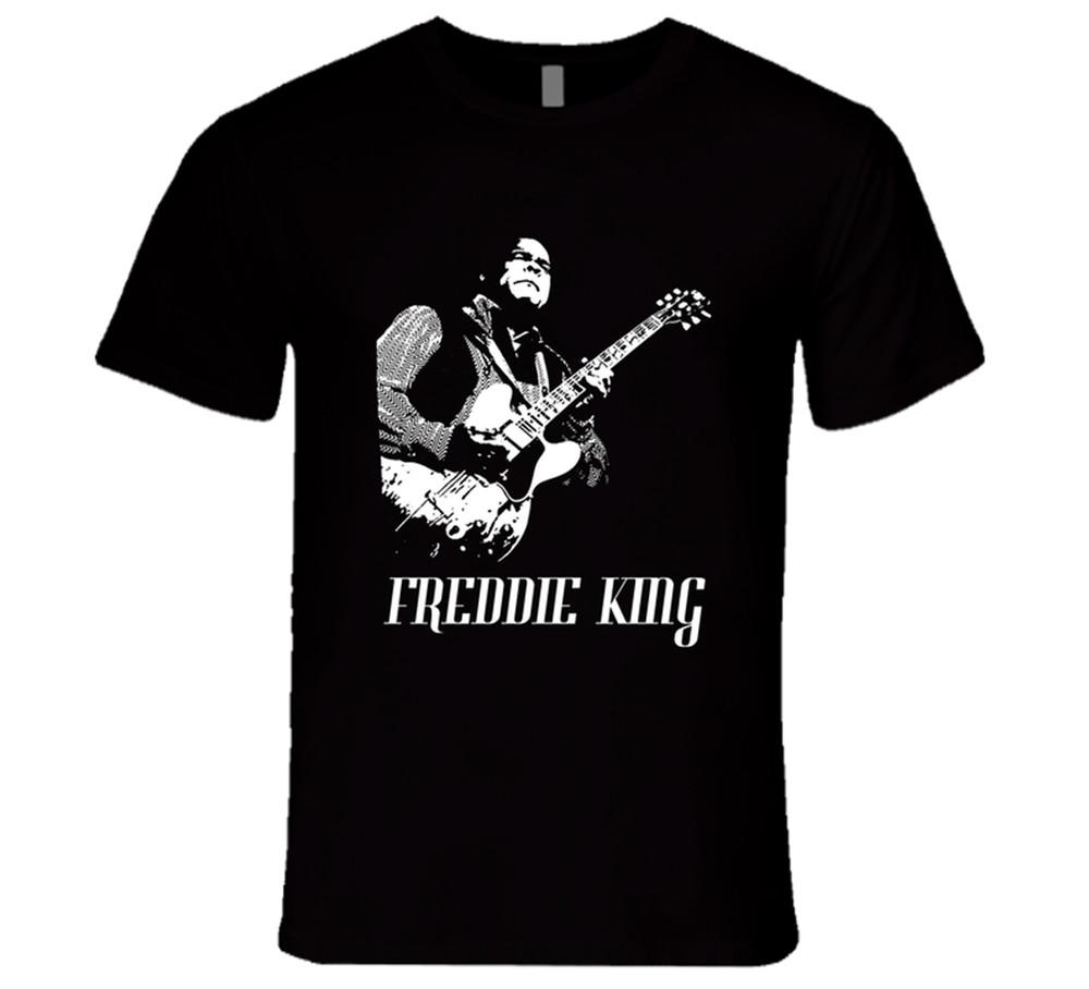 Freddie King Musik Könige des Blues Gitarren T-Shirt Tee 100% Ringspun Geschenk Neu