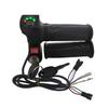 Four-Light Electric Vehicle Throttle with Lock Grip & Three-Speed Voltage Display