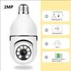 2MP E27 Bulb Wifi Camera 360° Rotation Human Tracking Color Night Vision Intercom Camera Support YI IoT APP