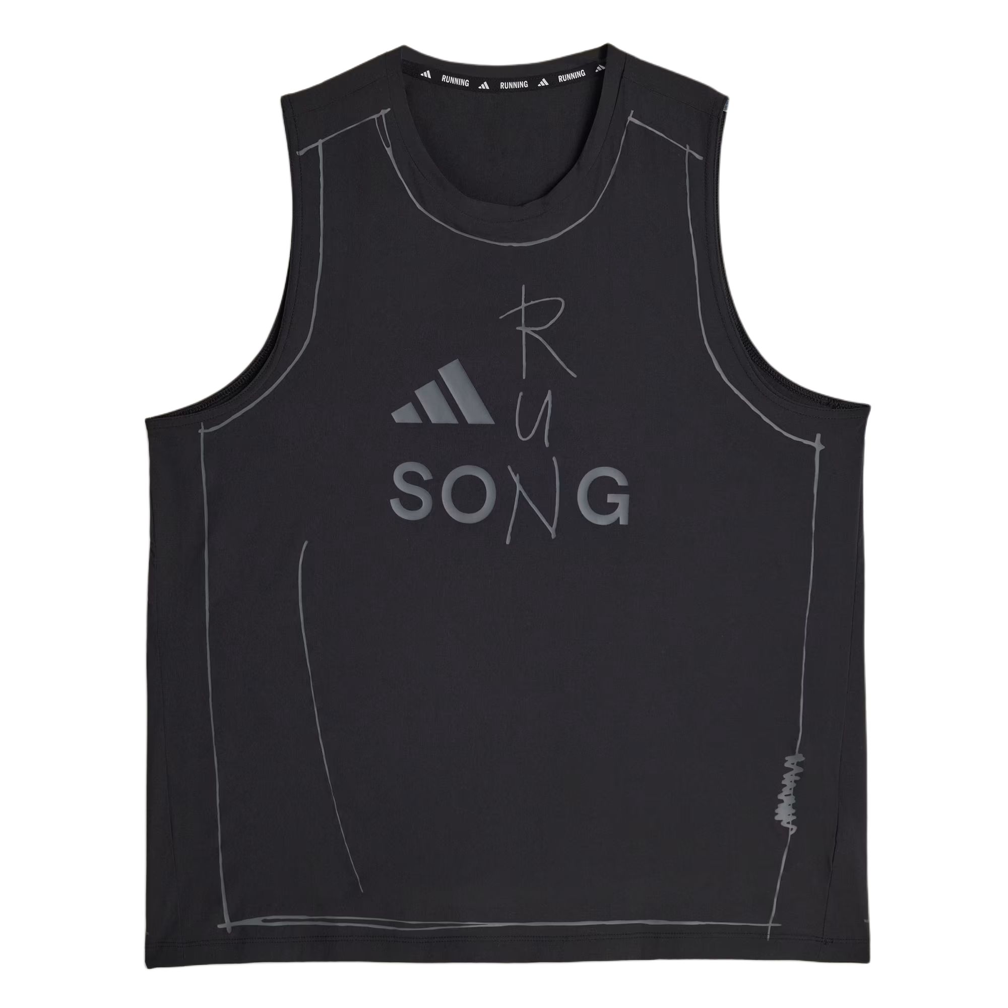 Adidas X SFTM Collaboration Adi365 Pullover Round Neck Sleeveless Running Vest Women tops KT0776 S