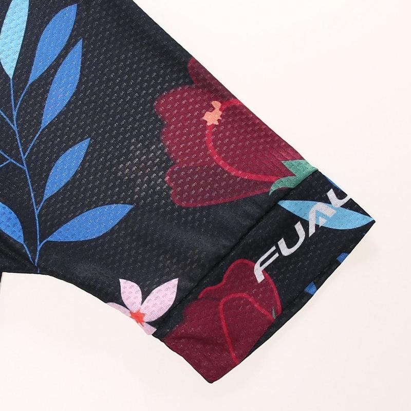 Summer Short Sleeve Riding Bicycle Cycling Clothing Set Women Sport Jerseys Suits