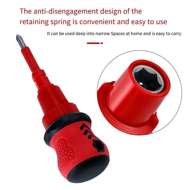 34 In 1 Ratchet Screwdriver Set Magnetic Screwdriver Tool Electrician Multifunctional Interchangeable Screwdriver