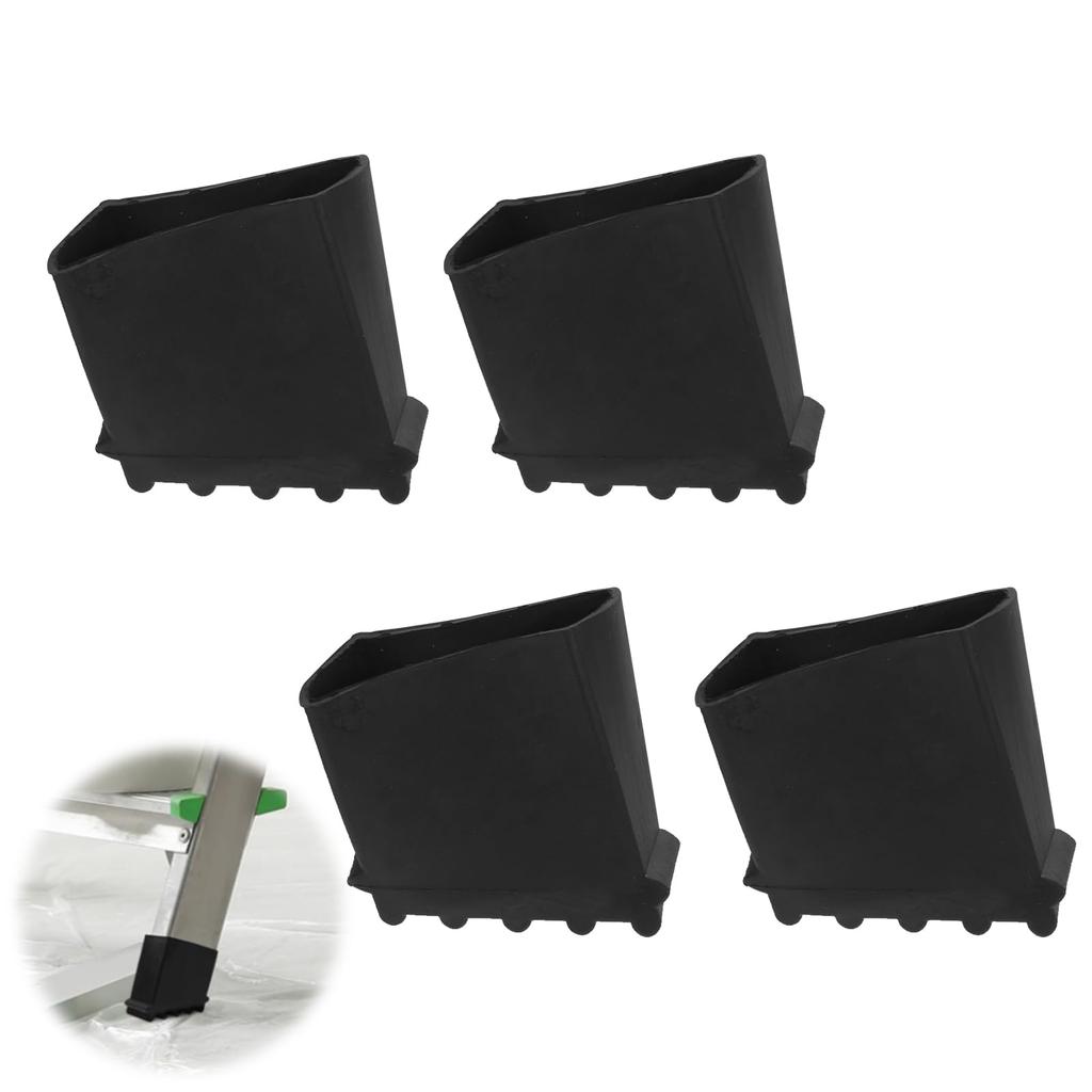 Ladder Foot Cover Ladder Anti-slip Mat Step Ladder Foot Cover Set of 4 Anti-slip