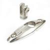 1pcs T316 Stainless Steel Quick Release Boats Top Deck Hinges Boats Canopy Decks Hinges Marine Bimini Top Marines Hardwares