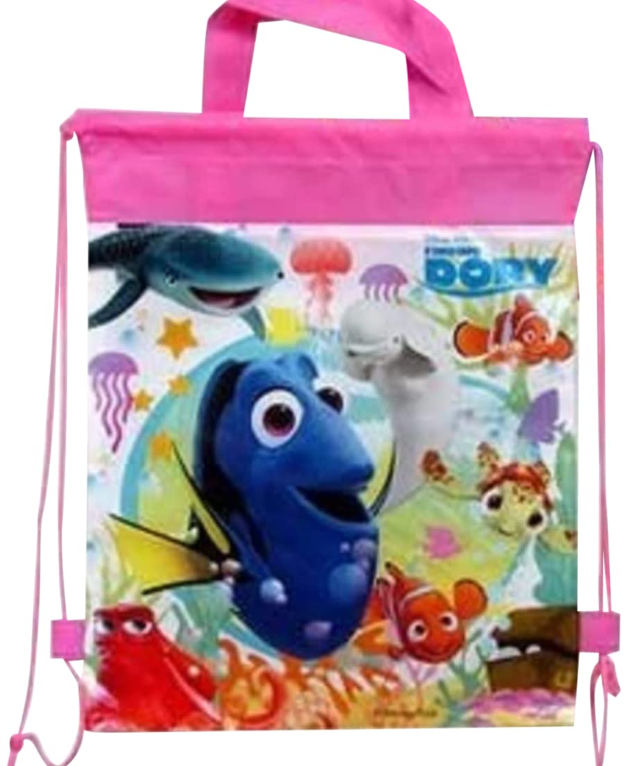 

Mode de la Casa Finding Dory 2-Way Bag, a 2-way backpack with a handle that can also be used as a handbag (Pink)