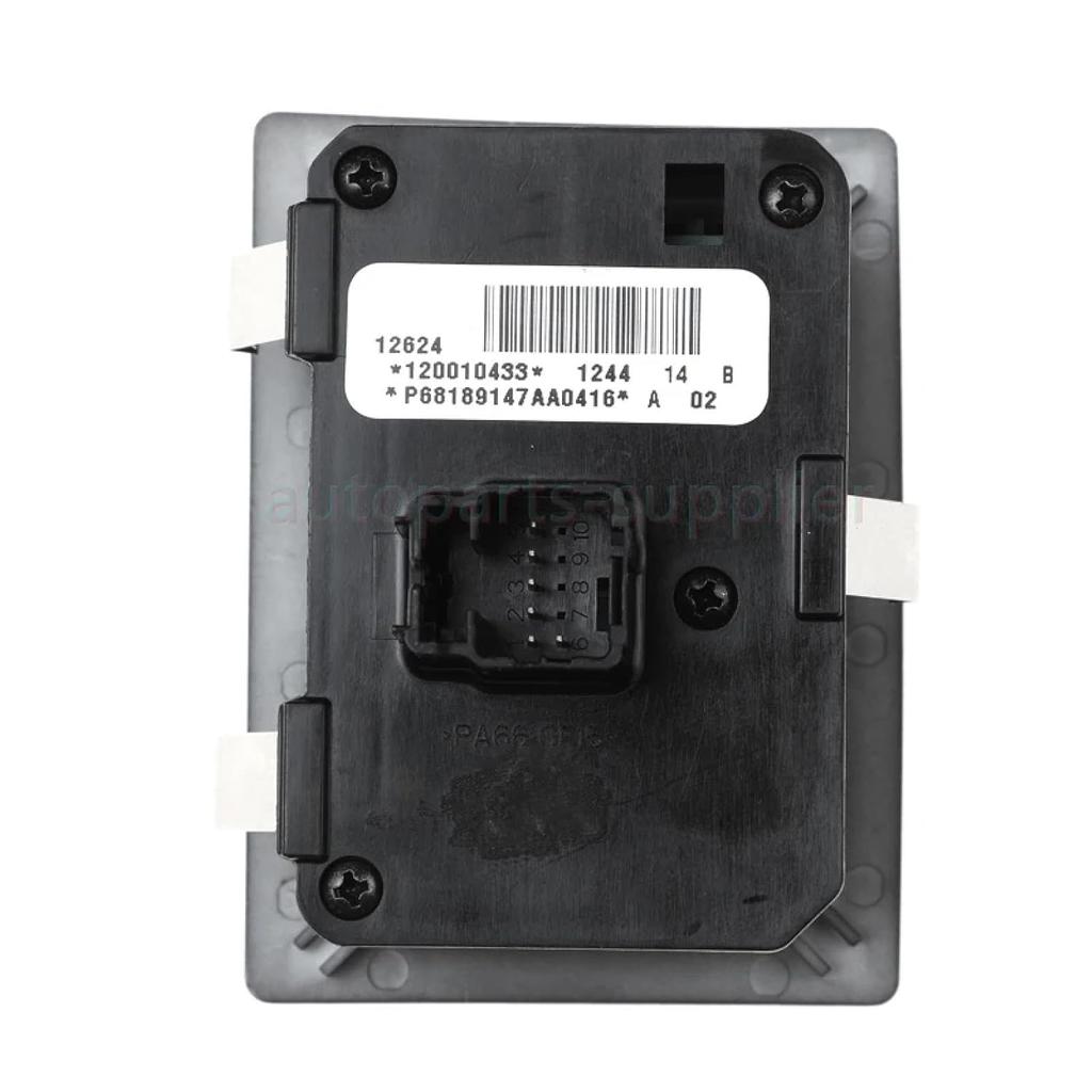 Window Switch 68189147AA Headlight Instrument Panel Dimmer and Dome Light Switch Controller for Dodge Challenger