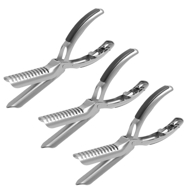 

2/3 Professional Rib Membrane Scraper Zinc Alloy Skinning Kitchen Gadget Rib Membrane Removal Clamps For BBQ Enthusiasts