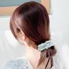 Cross-border Satin Hair Tie & Headband Set - Pig Intestine Style, Simple Ponytail, Leather Bun Tie