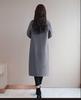 Elegante Dames Dubbelzijdige Wol & Kasjmier Jas - Lang, Pluche, Grote Maat, Wintercollectie 2025