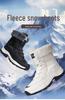 Women's High-Top Winter Snow Boots: Outdoor Travel Style, Plus Cotton, Combat Design, New for 2025.