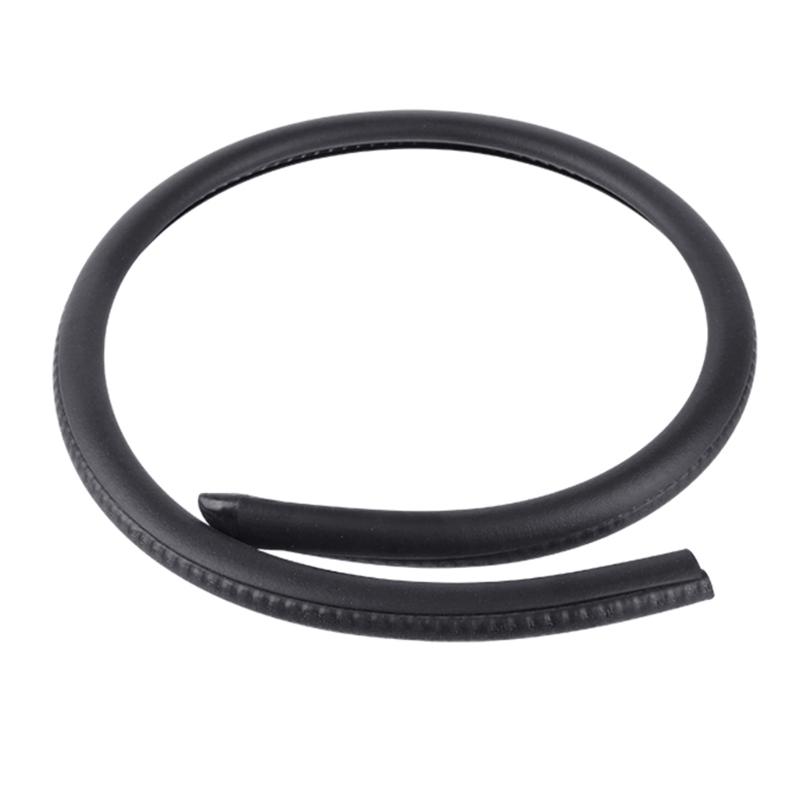 2Pcs Car Door Seal Strips Rubber Noise Reduction Trim Automotive Rubber Sealing Strips Set Suitable for Dashboard Space