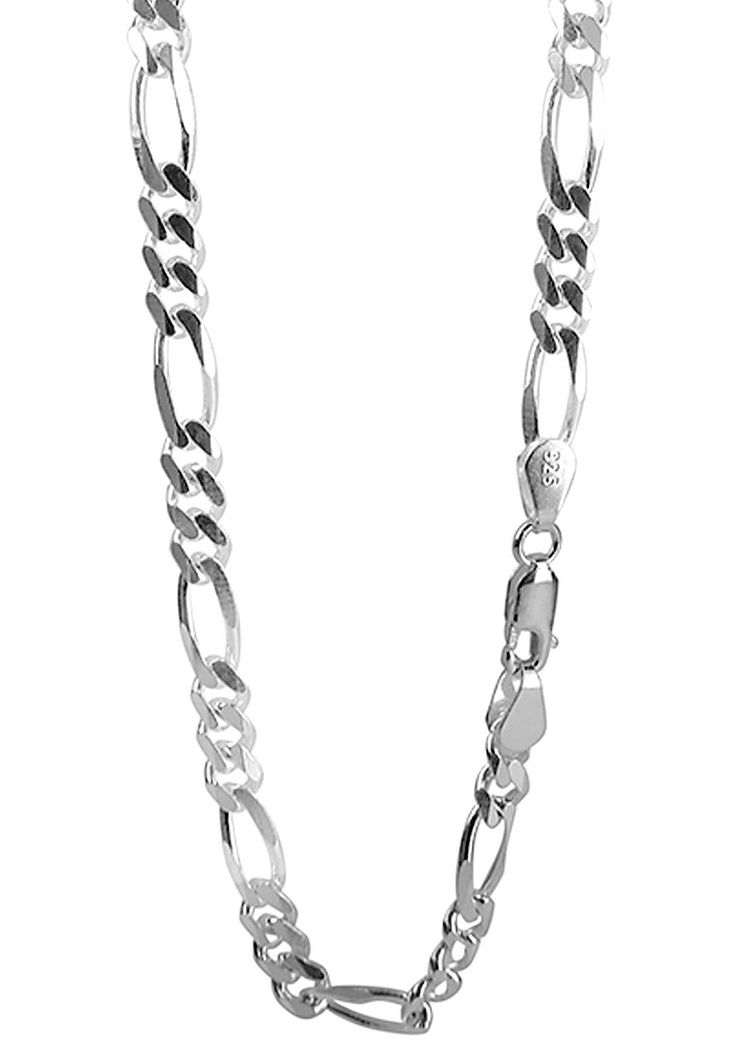 

Gin no Figaro length width silver necklace chain only [Shinjuku Kura] Chain, 6-sided cut, 45-70cm (45cm), approx. 5.1mm, 925, chain, men s, sv925,