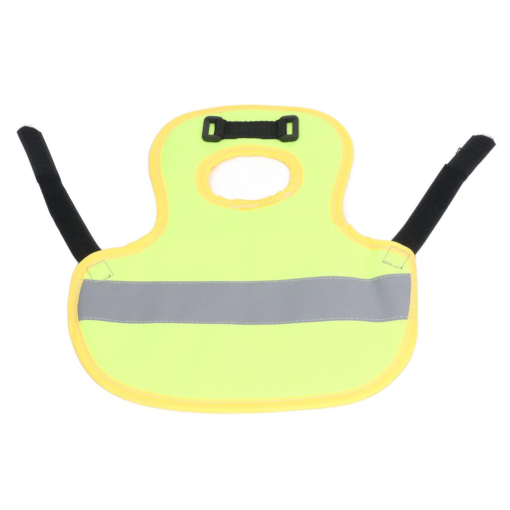 Chicken Reflective Vest Warm Safe Lightweight Poultry Harness Vest for Hen Ducks Geese Fluorescent
