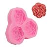 DIY 3D Rose Shape Mold Ice Cream Tools Fondant Mold Gift Chocolate Mould