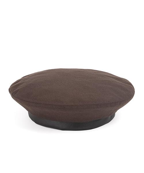Waildeubeuligseu Bs Oxford Flat Beret (Brown)