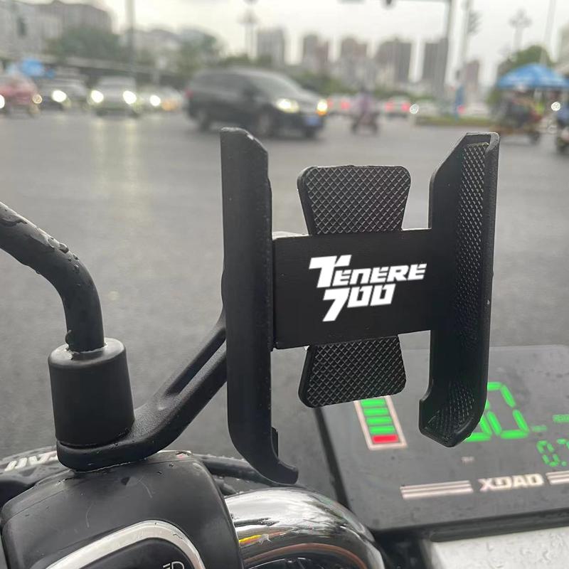 For YAMAHA TENERE 700 Tenere700 XTZ 700 T700 2020 2025 Motorcycle Mobile Phone Holder GPS Navigator Mirror Handlebar Bracket