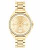 Ur KITT Guldskive Rustfrit Stål Armbånd 14504393 [Coach][Autoriseret Import] Dame