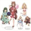 Anime Figures Raphtalia Filo Amaki Ren Action Cosplay Toys The Rising of The Shield Hero Acrylic Character Stand Model Dolls