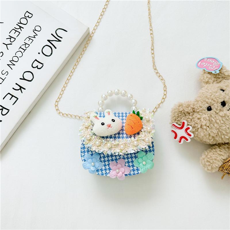 Trendy Kids Shoulder Bag Adorned With Chic Beads Ideal For Everyday Use