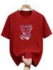 2025 new style fashionable mens and womens roundneck shortsleeved printed Tshirt summer casual Tshirt