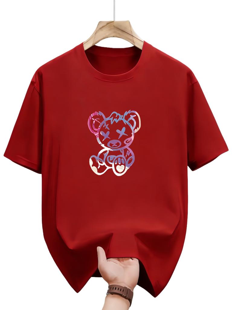 2025 new style fashionable mens and womens roundneck shortsleeved printed Tshirt summer casual Tshirt