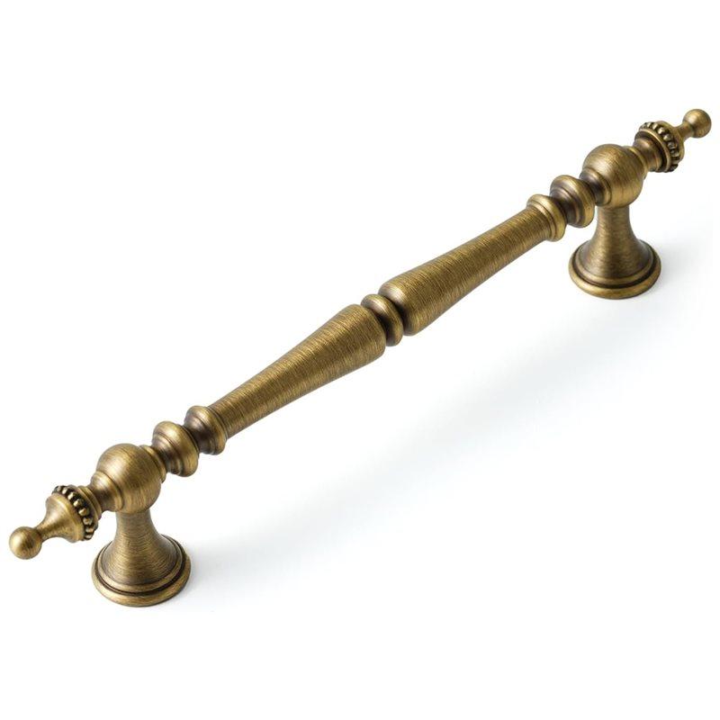 T21C Brushed Brass Teardrop Cabinet Handle For Santaya Modern- Fits For Kitchen And Bedroom Furniture