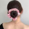 Bridesmaid HairPiece Hair Scrunchies Ponytail Holder Wedding Party Accessories Bridesmaid Scrunchies Proms Gifts 5PCS