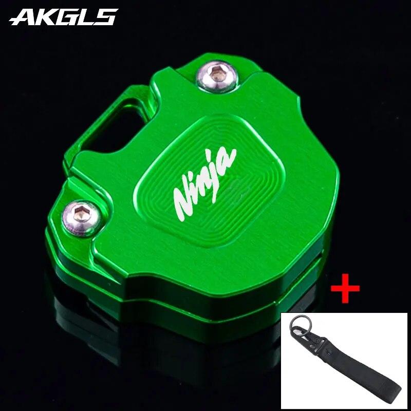 

Для Kawasaki Z900 Z800 Z650 z750 Z1000 400 Ninja250 ninja400 650Key Cover Защитный чехол для ключей кольцо для ключей аксессуары для мотоциклов Ninja green