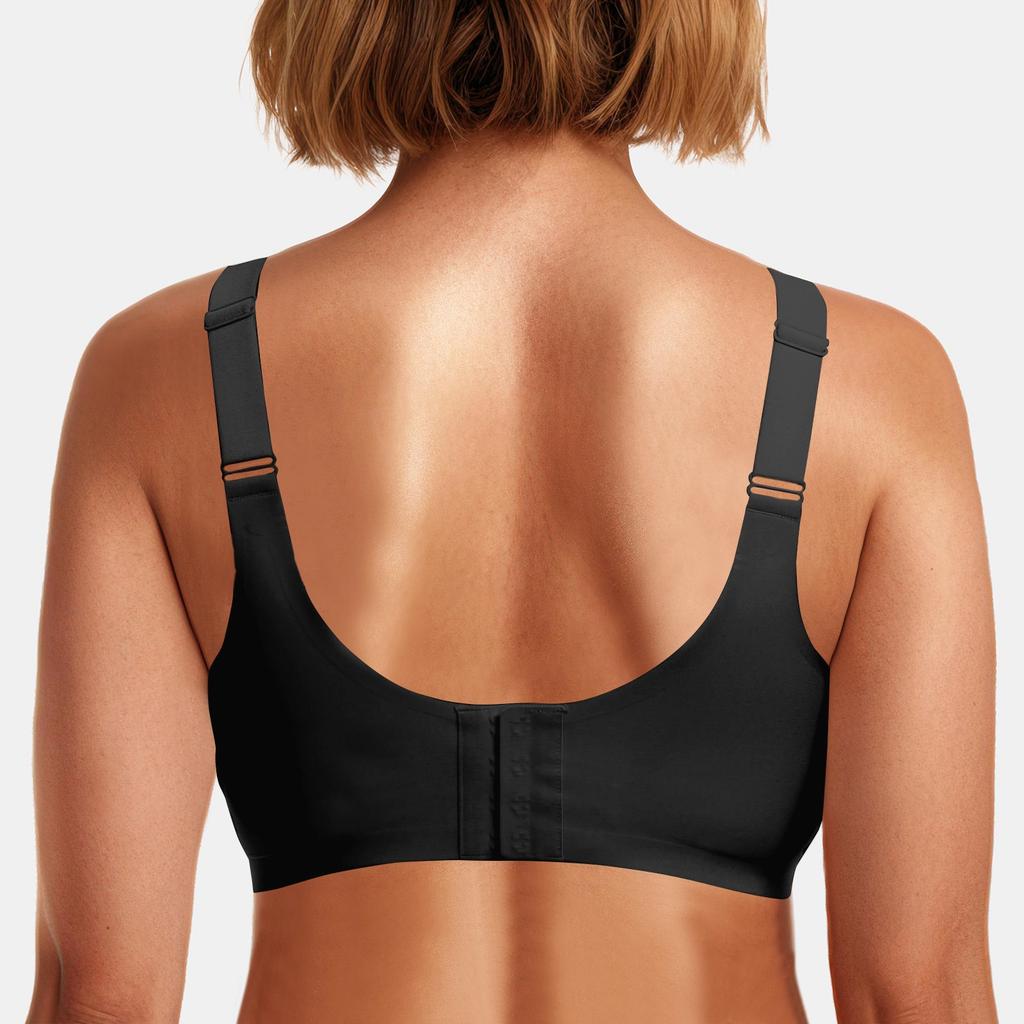 Women's Solid Full Coverage Smooth No Wire Bras, Seamless Push Up Bras, Fashion Bras.