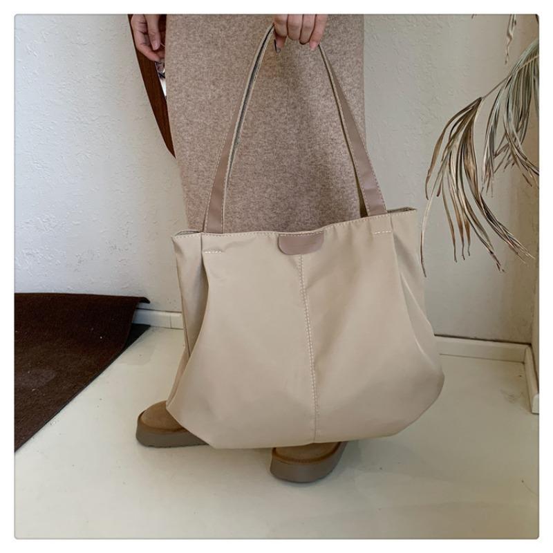 New large-capacity simple messenger bag women's shopping bag leisure bag shoulder handbag hand bag