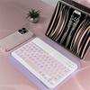 Wireless Bluetooth Keyboard Mouse Set RGB Backlit for Phone Tablet PC 10inch Multi Color