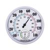 No Battery Required Hanging Hygrometer Round 2 Inch 2-in-1 Temperature Humidity Gauge Monitor No Battery Round 2 Inch For Home