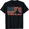 Quad Biker America Flag Gift I ATV Four Wheeler Quad Bike Gift Unisex T-Shirt