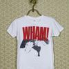 Vintage 1984 Wham George Michael T-Shirt Λευκό 80s New Wave Pop Συγκρότημα Casual Μαλακό Vintage Ευέλικτο Διαπνέον Γραφικό