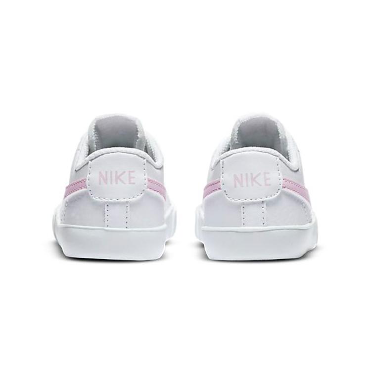 Nike Blazer Low top Toddler Shoes White Pink Infant And Toddler CZ7581-102