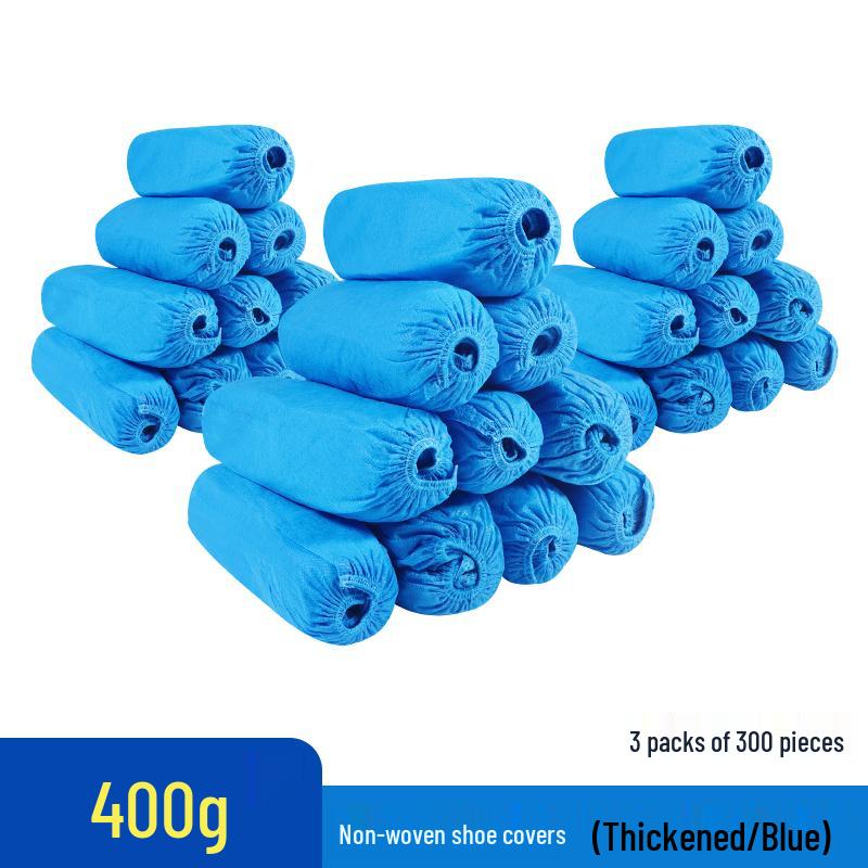 Thickened Non-Slip Disposable Shoe Covers for Indoor Use - Dustproof & Wear-Resistant