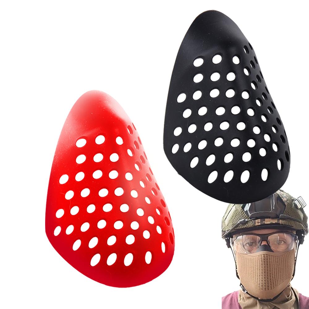 3D silikónová maska ​​na tvár, držiak na polovicu tváre, cosplay, vonkajšia cyklistika, turistika, poľovníctvo, kukla, ochranný kryt, ústa, masky, rekvizity