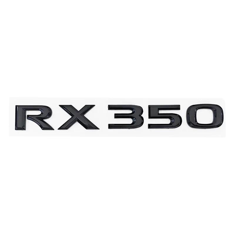 3D ABS Logo For Lexus GX470 LX570 LX600 RX350 RX300 Emblem Number Letters Sticker Car Trunk Badge Adhesive Decal Accessories