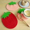 Cute Fruit Series Cotton Rope Meal Mat Non slip Coaster Coaster Tea Set Mat Kitchen and Home Furnishings