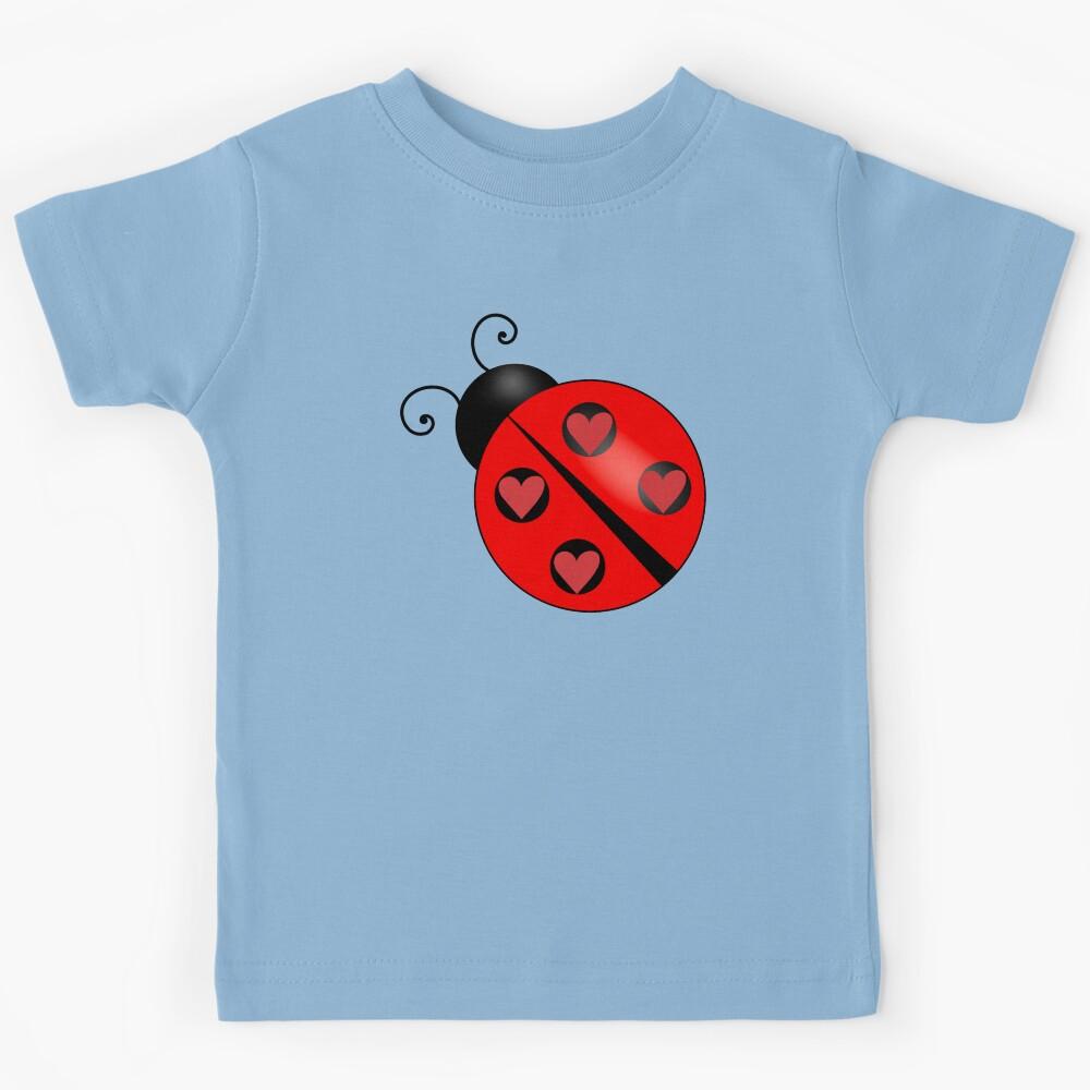 Lady Bug Love Kids T-Shirt 160
