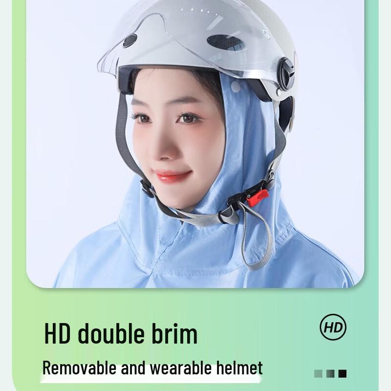 Xianluozi Electric Scooter Riding Rain Poncho
