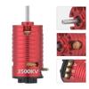 RC Brushless Motor,       3500KV 2 Poles Brushless Motor for 1/24 1/28 RC Model Car