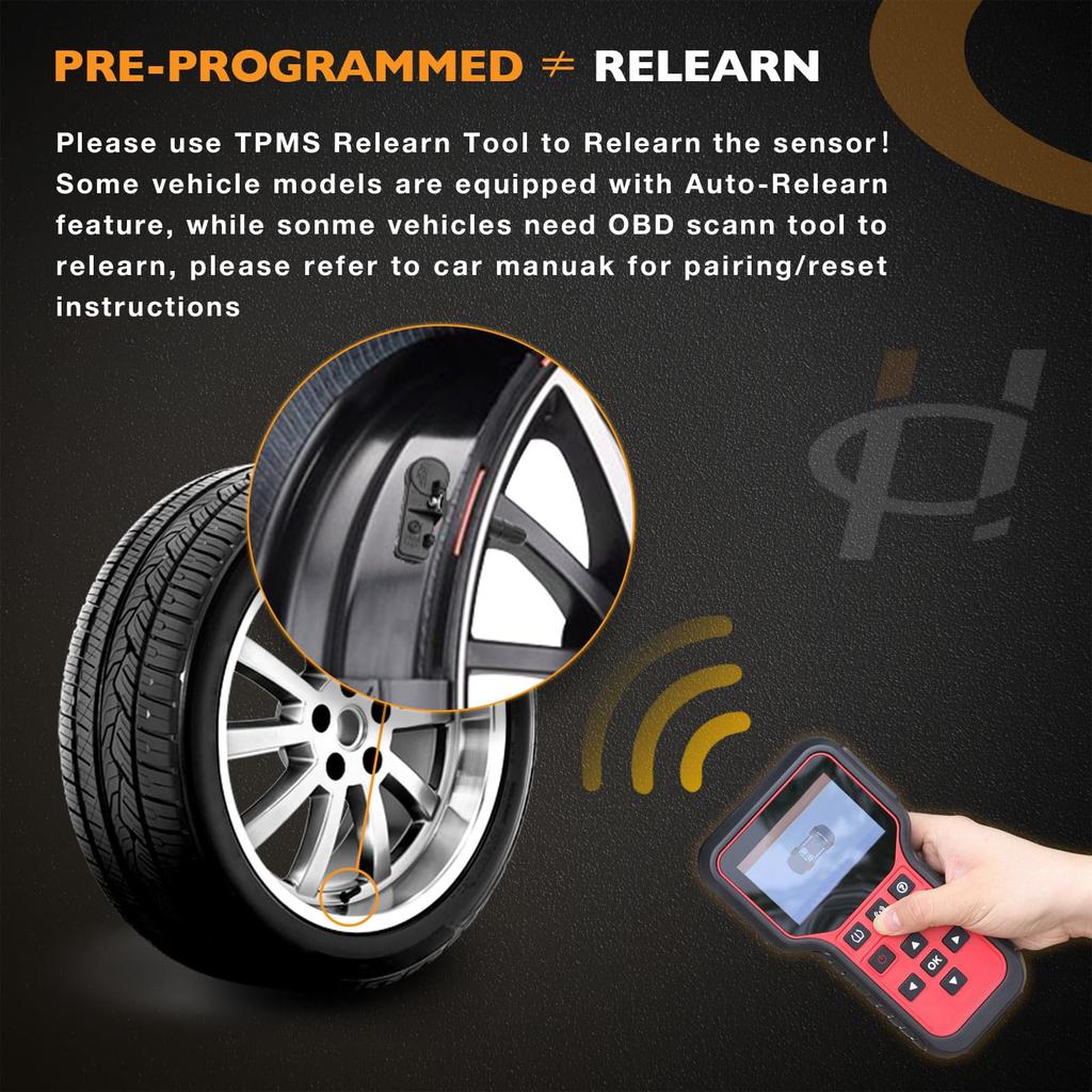 433MHz vorprogrammierter TPMS-Sensor Reifendrucksensor - für Chrysler, Dodge, Jeep, Fiat - Durango, Challenger, Ram 1500, Wrangler, Grand Cherokee