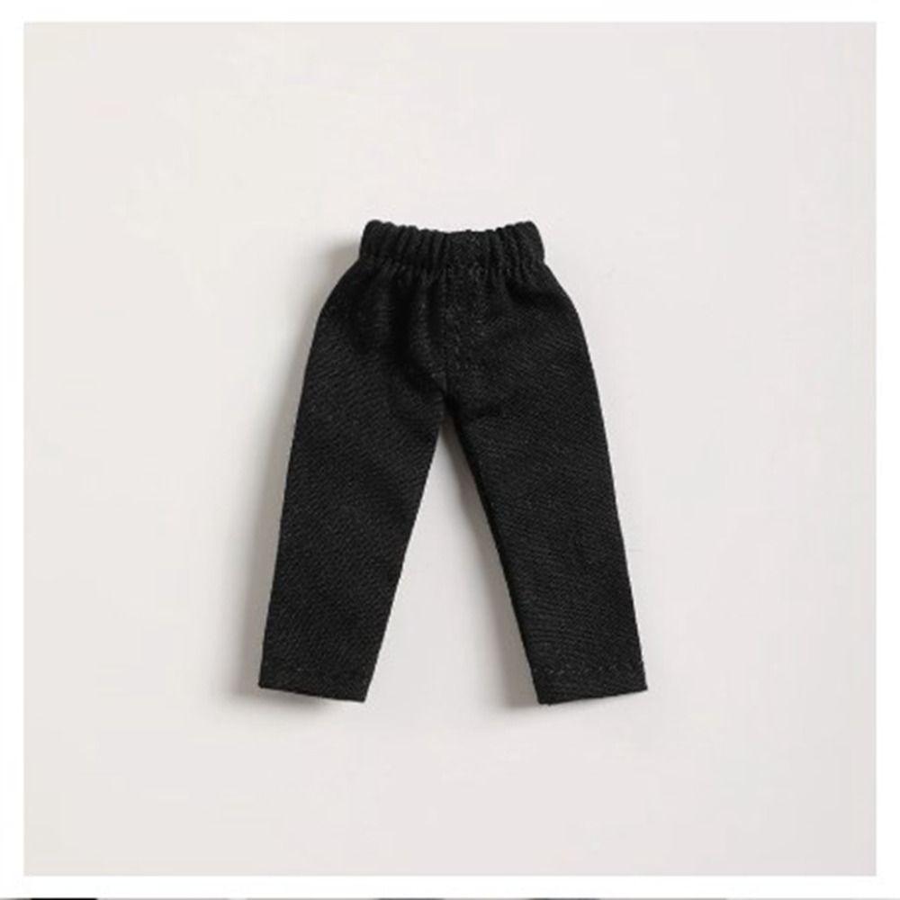 6 Colors Dolls Long Pants Doll Clothing for 1/11 OB11 Dolls for 1/12 BJD Dolls Clothes Accessories